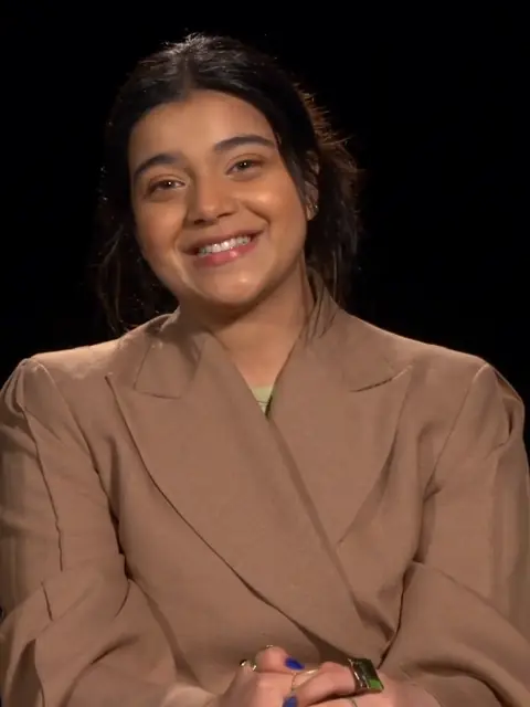 Iman Vellani, who plays Kamala Khan / Ms. Marvel