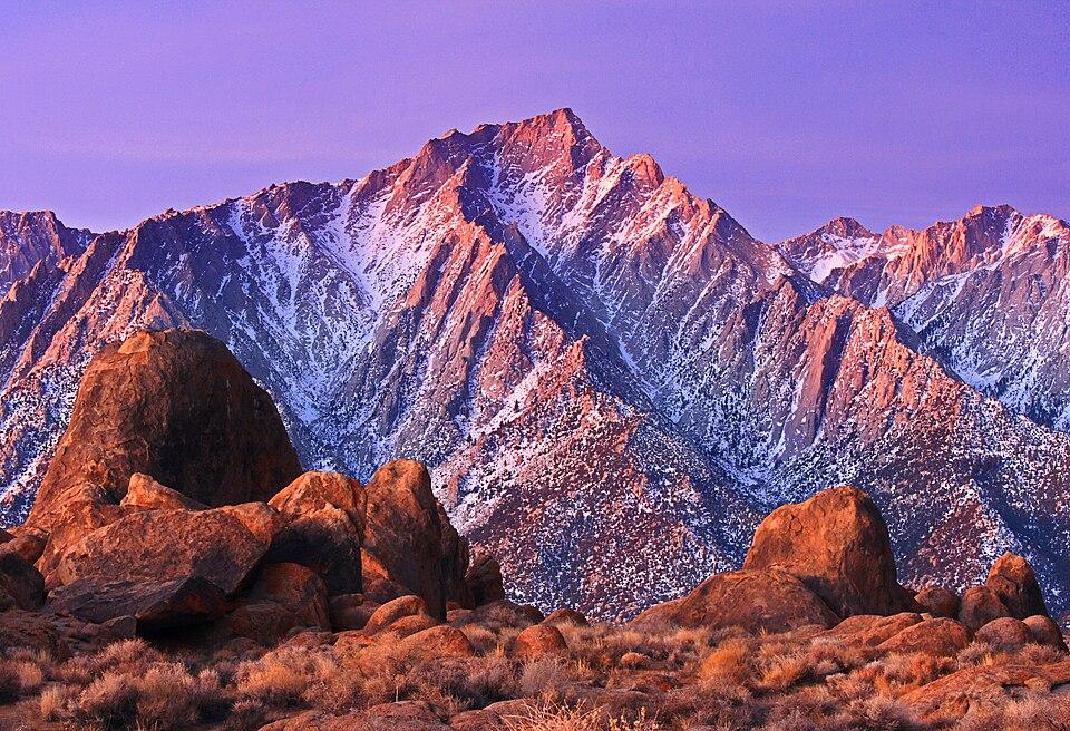 Alabama Hills near Lone Pine, California (Iron Man filming area)